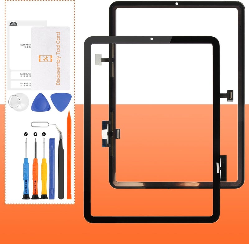 THIRDPOLE for iPad Air 4 Touch Screen Replacement,for iPad Air 2020 4th Gen A2316 A2324 A2072 A2325 10.9“ Touch Screen Panel Digitizer Screen Replacement Full Assembly Repair Kits - Image 1